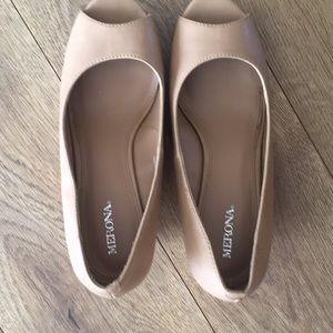 Merona nude wedge